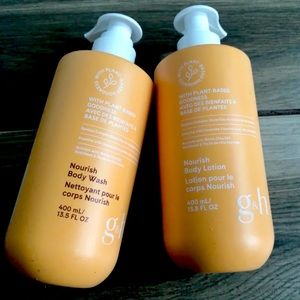 Sets Bottle Gel Soap G&H Nourish
Body Lotion And Body Wash